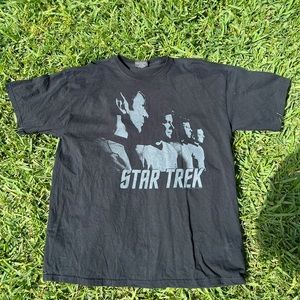 Star Trek 2007 Of Gods and Men Black & Gray T-Shirt XL